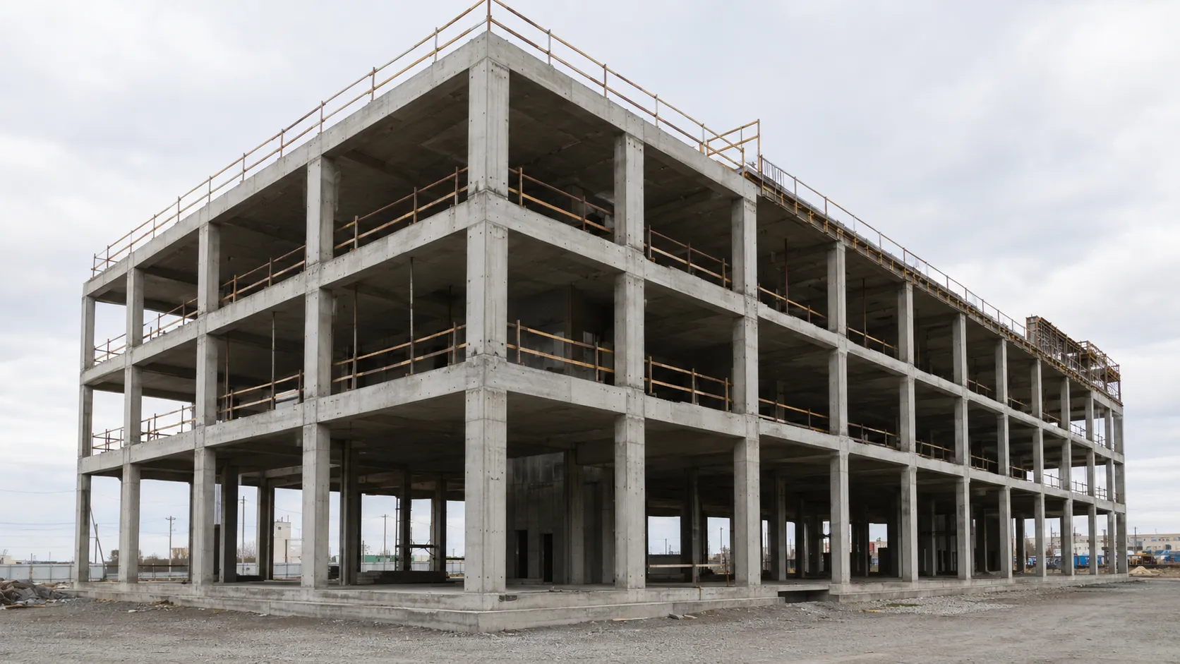 Portada: Tipos de estructuras en construcción